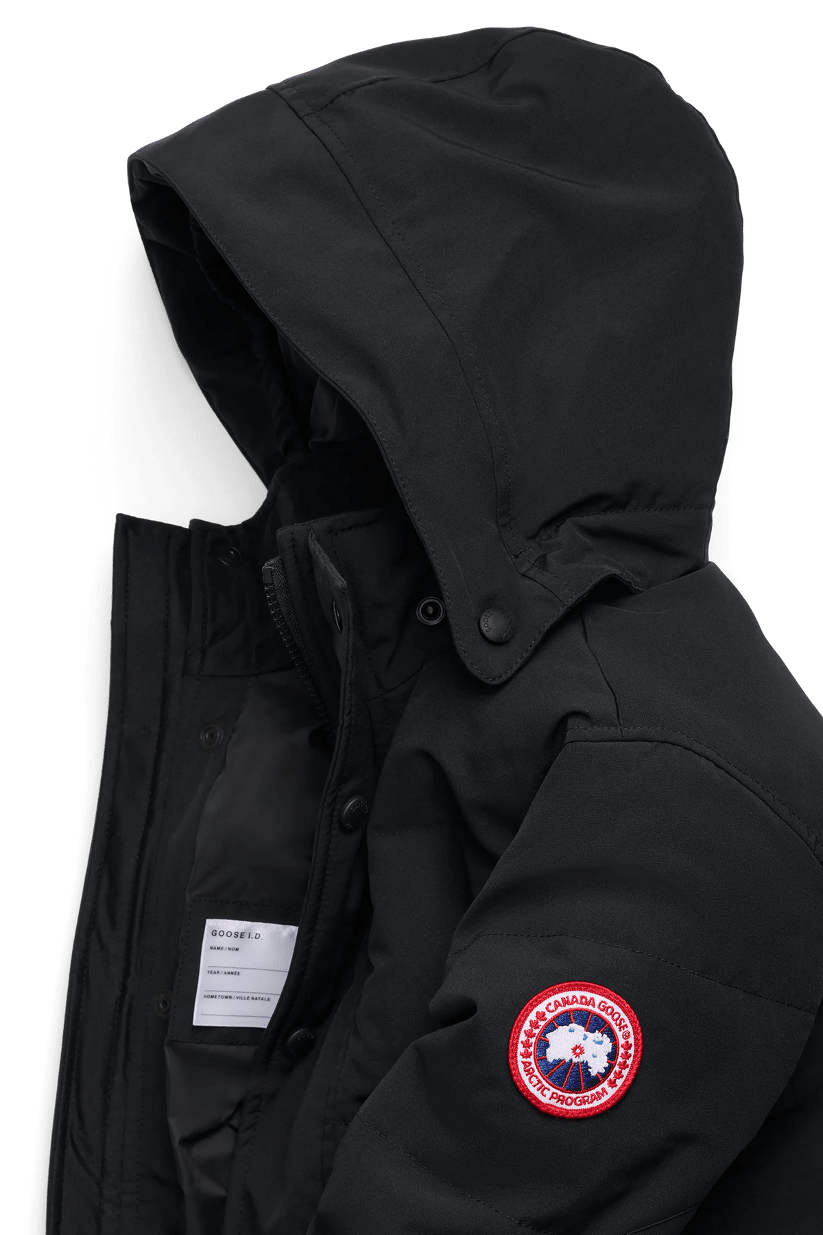 Canada Goose Kids Snowy Owl Parka - Black - Princess and the Pea Boutique