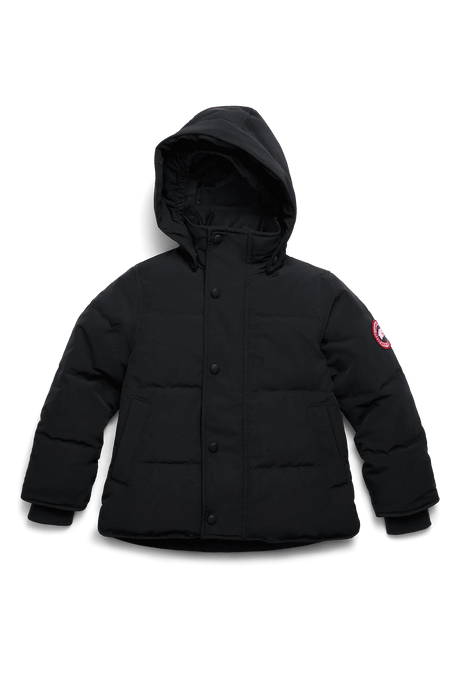 Canada Goose Kids Snowy Owl Parka - Black - Princess and the Pea Boutique