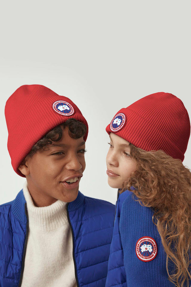 Canada Goose Youth Arctic Toque - Red - Princess and the Pea Boutique
