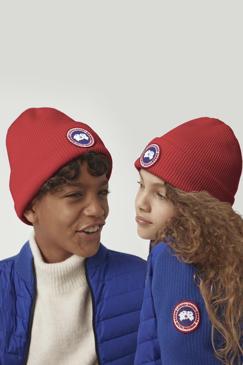 Canada Goose Youth Arctic Toque - Red - Princess and the Pea Boutique