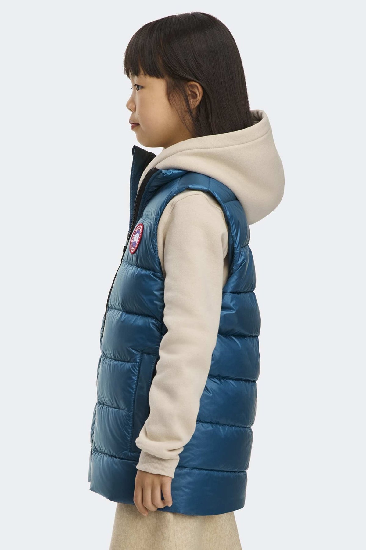 Canada Goose Youth Crofton Vest - Guard Blue - Princess and the Pea Boutique