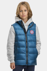 Canada Goose Youth Crofton Vest - Guard Blue - Princess and the Pea Boutique