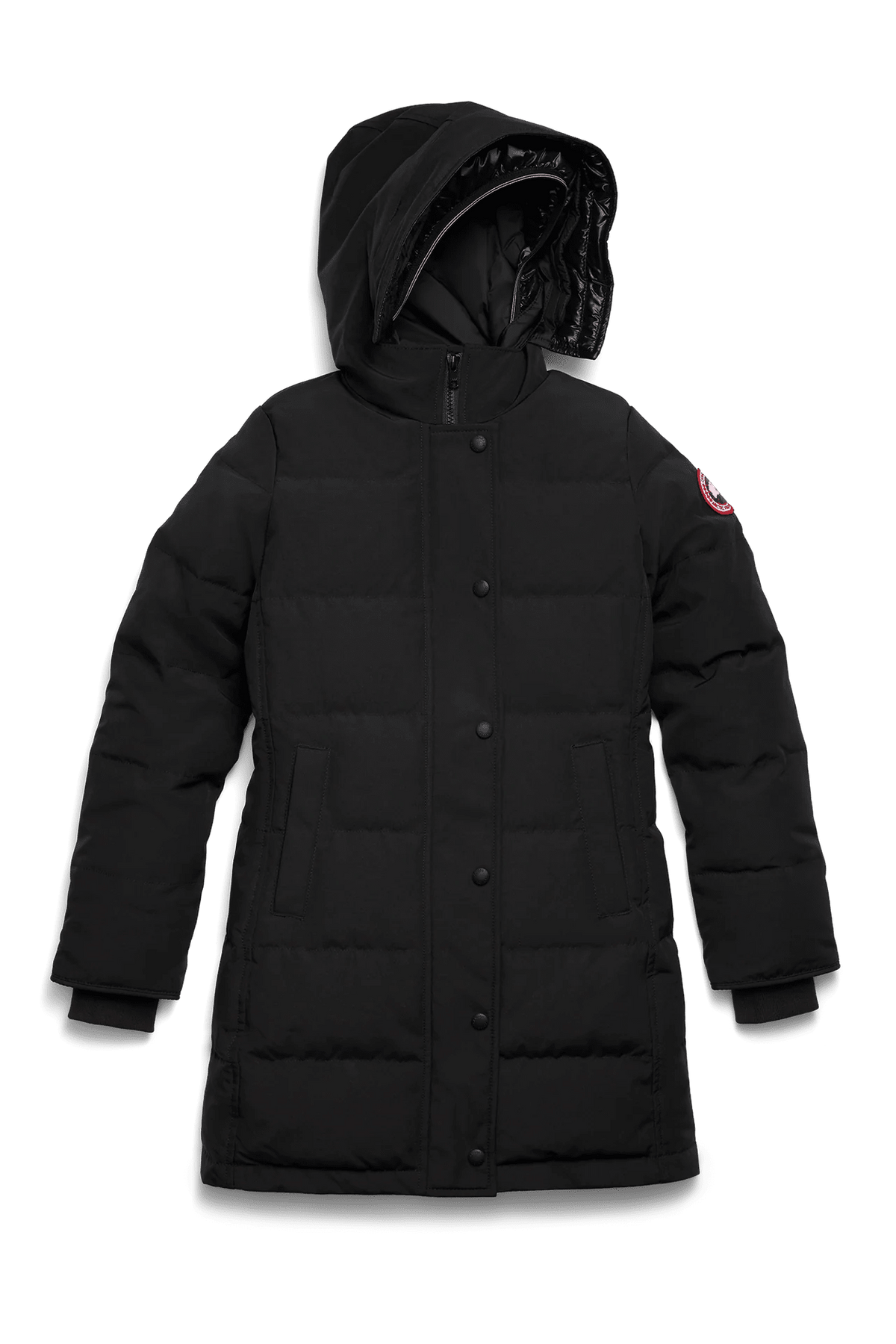 Canada Goose Youth Juniper Parka - Black - Princess and the Pea Boutique