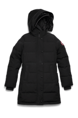 Canada Goose Youth Juniper Parka - Black - Princess and the Pea Boutique
