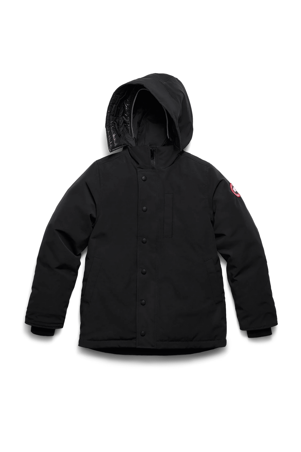 Canada Goose Youth Logan Parka - Black - Princess and the Pea Boutique