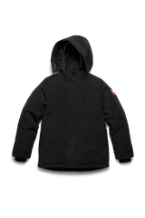 Canada Goose Youth Logan Parka - Black - Princess and the Pea Boutique