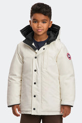 Canada Goose Youth Logan Parka - North Star White - Princess and the Pea Boutique