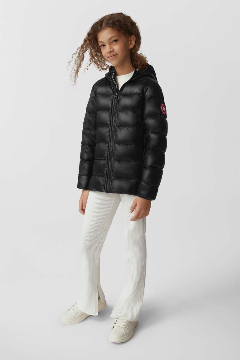 Canada Youth Crofton Hoody - Black - Princess and the Pea Boutique