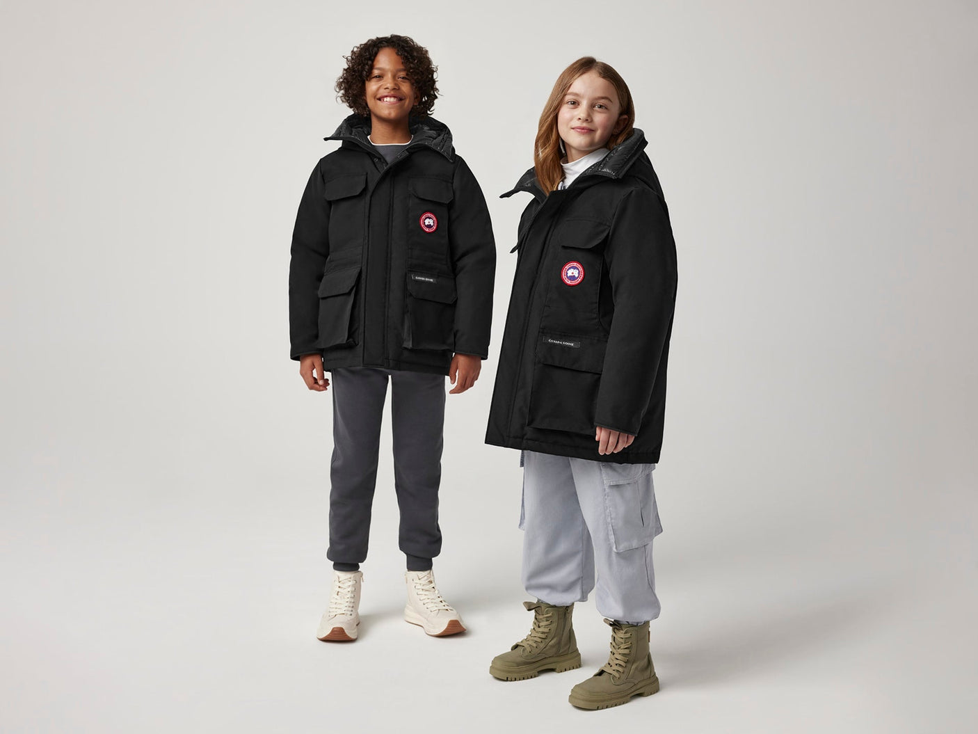 Canada Youth Expedition Parka - Black - Princess and the Pea Boutique