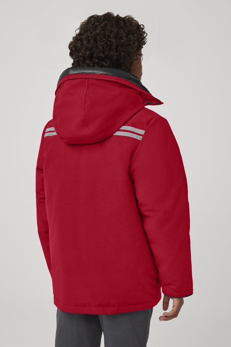 Canada Youth Expedition Parka - Fortune Red - Princess and the Pea Boutique