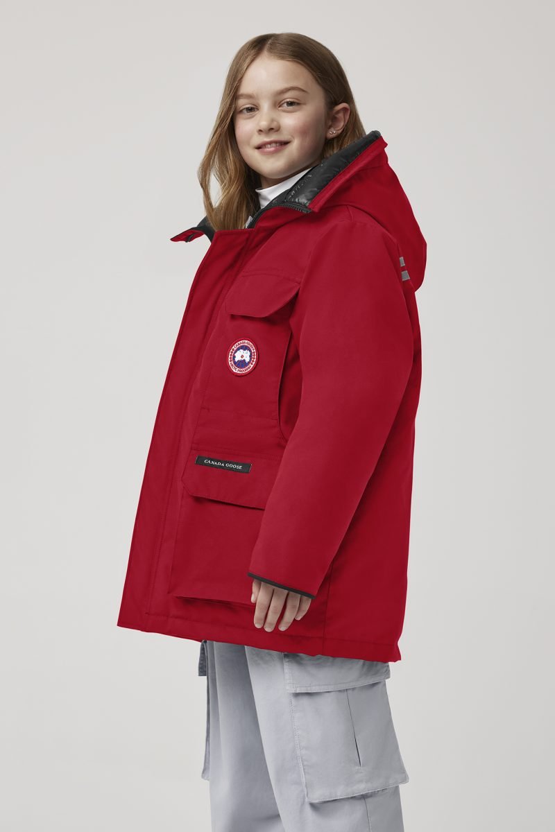 Canada Youth Expedition Parka - Fortune Red - Princess and the Pea Boutique