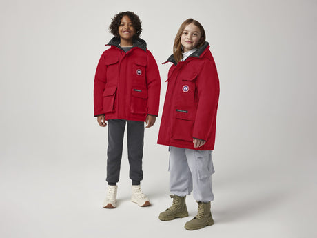 Canada Youth Expedition Parka - Fortune Red - Princess and the Pea Boutique