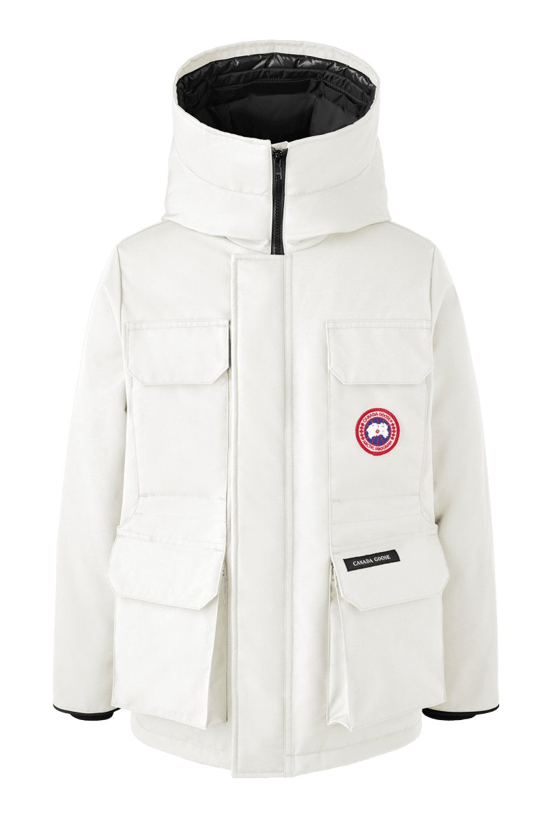 Canada Youth Expedition Parka - North Star White - Princess and the Pea Boutique