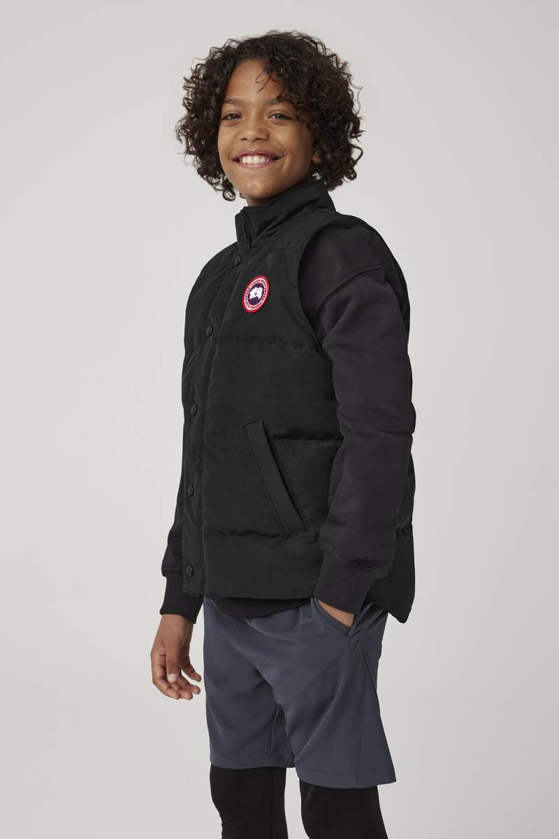 Canada Youth Vanier Vest 2024 - Black - Princess and the Pea Boutique