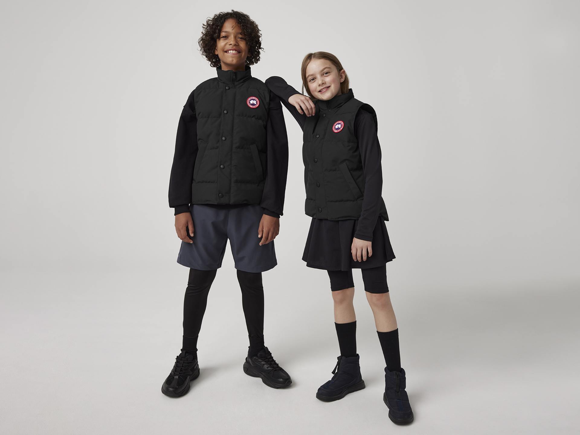 Canada Youth Vanier Vest 2024 Black Princess and the Pea Boutique