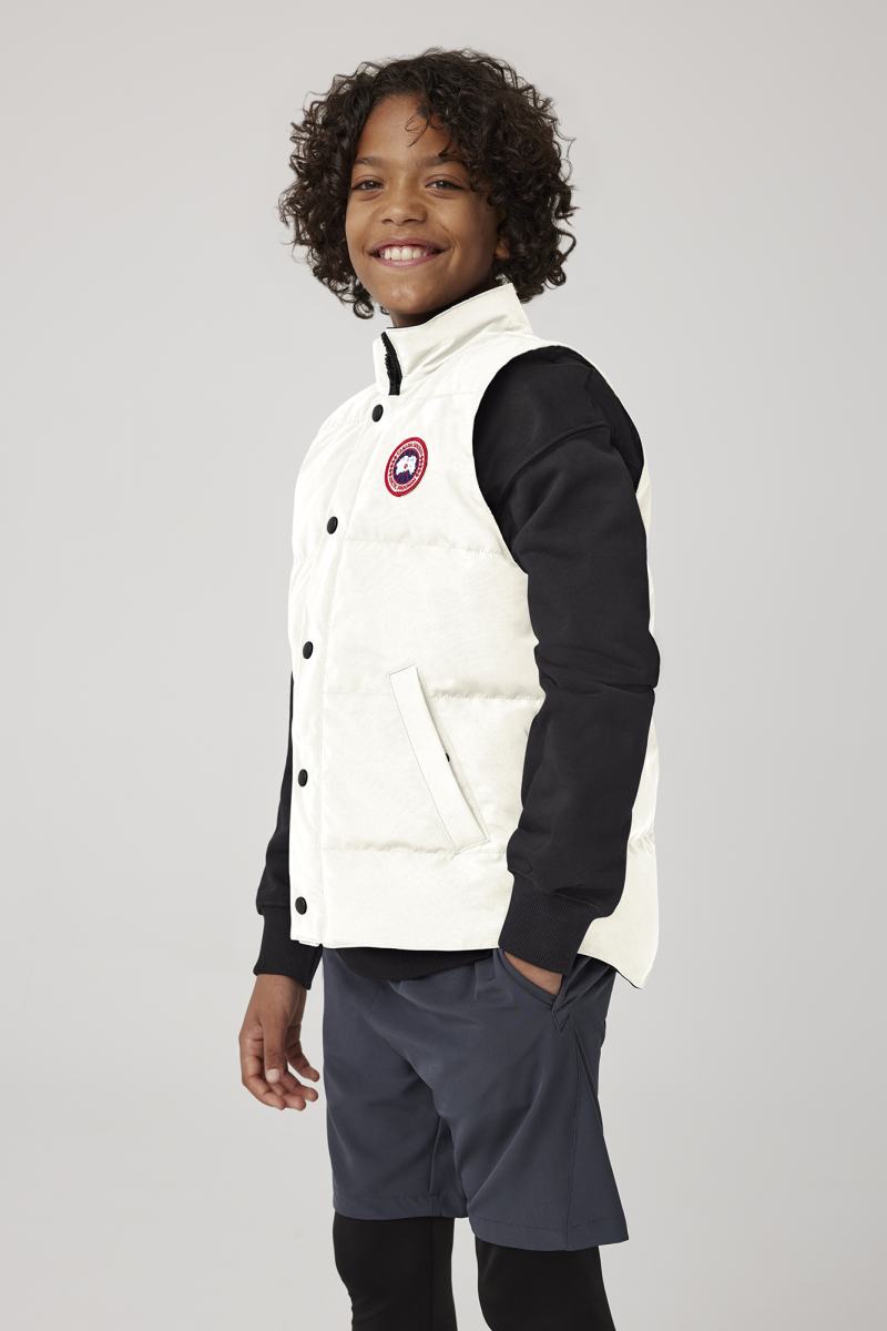 Canada Youth Vanier Vest 2024 - North Start White - Princess and the Pea Boutique