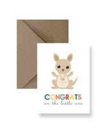 Congrats On The Little One Card - Princess and the Pea Boutique