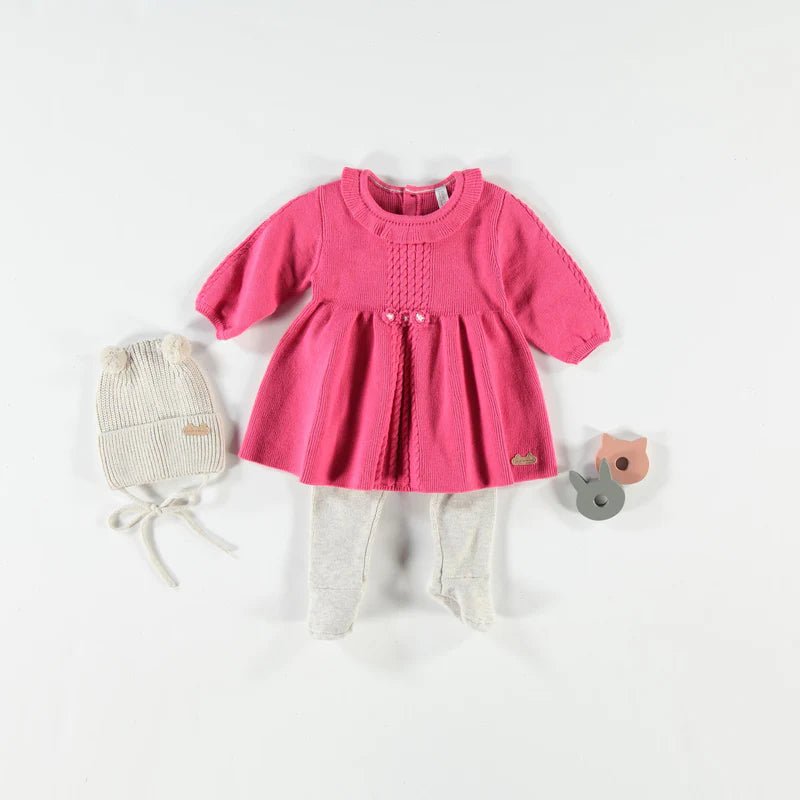 Cream knit legging - Princess and the Pea Boutique