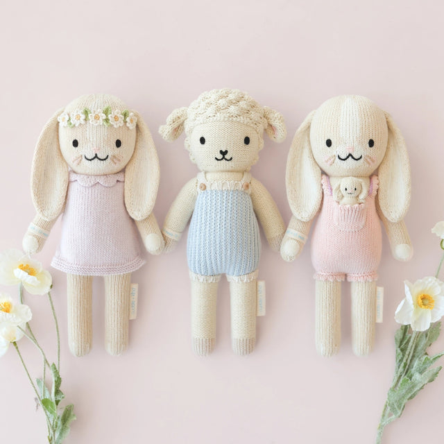 Cuddle + Kind Baby Briar the bunny little (peony pink) - Princess and the Pea Boutique