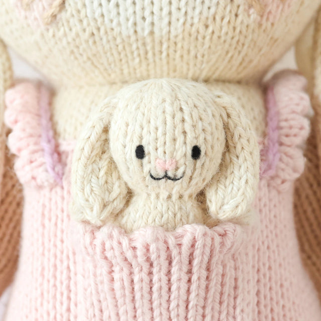 Cuddle + Kind Baby Briar the bunny little (peony pink) - Princess and the Pea Boutique