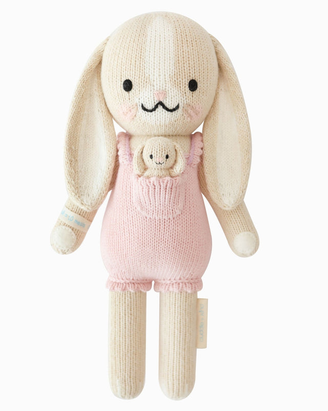 Cuddle + Kind Baby Briar the bunny little (peony pink) - Princess and the Pea Boutique
