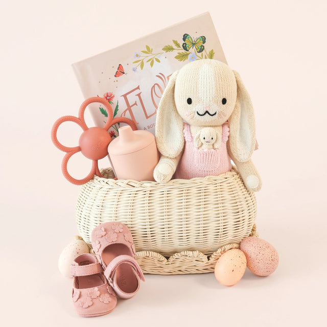 Cuddle + Kind Baby Briar the bunny little (peony pink) - Princess and the Pea Boutique