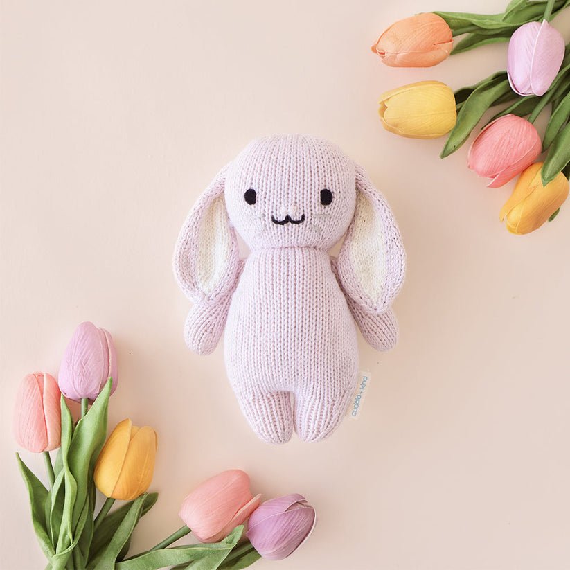 CUDDLE + KIND Baby bunny (lilac) - Princess and the Pea Boutique