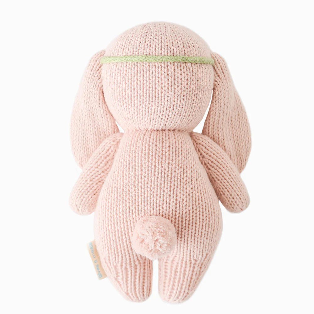 cuddle + kind Baby bunny (rose with ivory floral) - Princess and the Pea Boutique