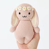 cuddle + kind Baby bunny (rose with ivory floral) - Princess and the Pea Boutique