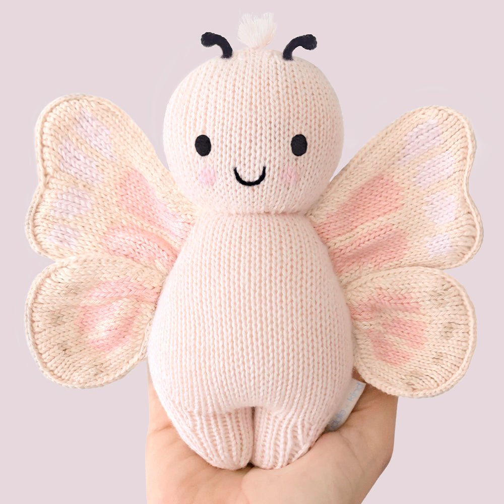 Cuddle + Kind Baby Butterfly (Petal Pink) - Princess and the Pea Boutique