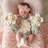 Cuddle + Kind Baby Daisy (Blush) - Princess and the Pea Boutique