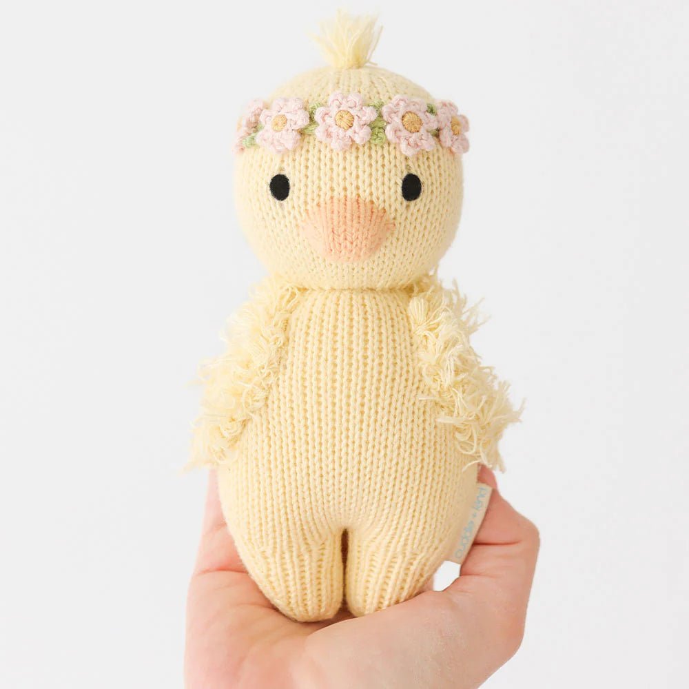 cuddle + kind Baby duckling (blush floral) - Princess and the Pea Boutique