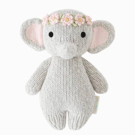 cuddle + kind Baby elephant (blush floral) - Princess and the Pea Boutique