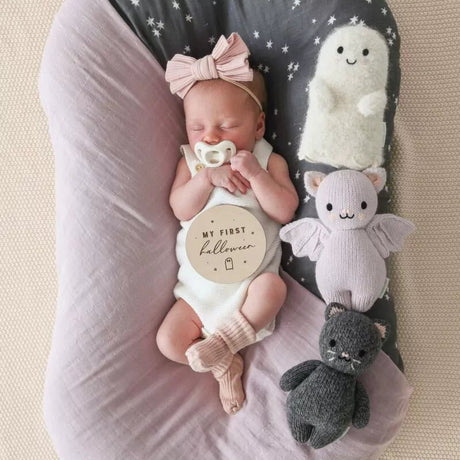 Cuddle + Kind Baby Ghost In Ivory - Princess and the Pea Boutique