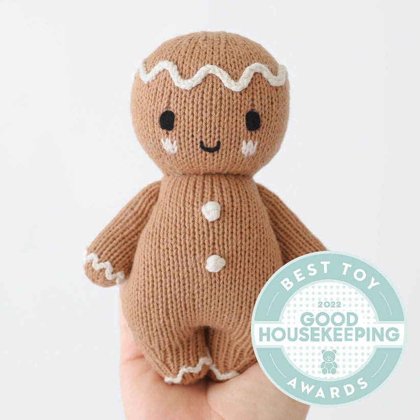Cuddle + Kind Baby gingerbread (icing white) - Princess and the Pea Boutique