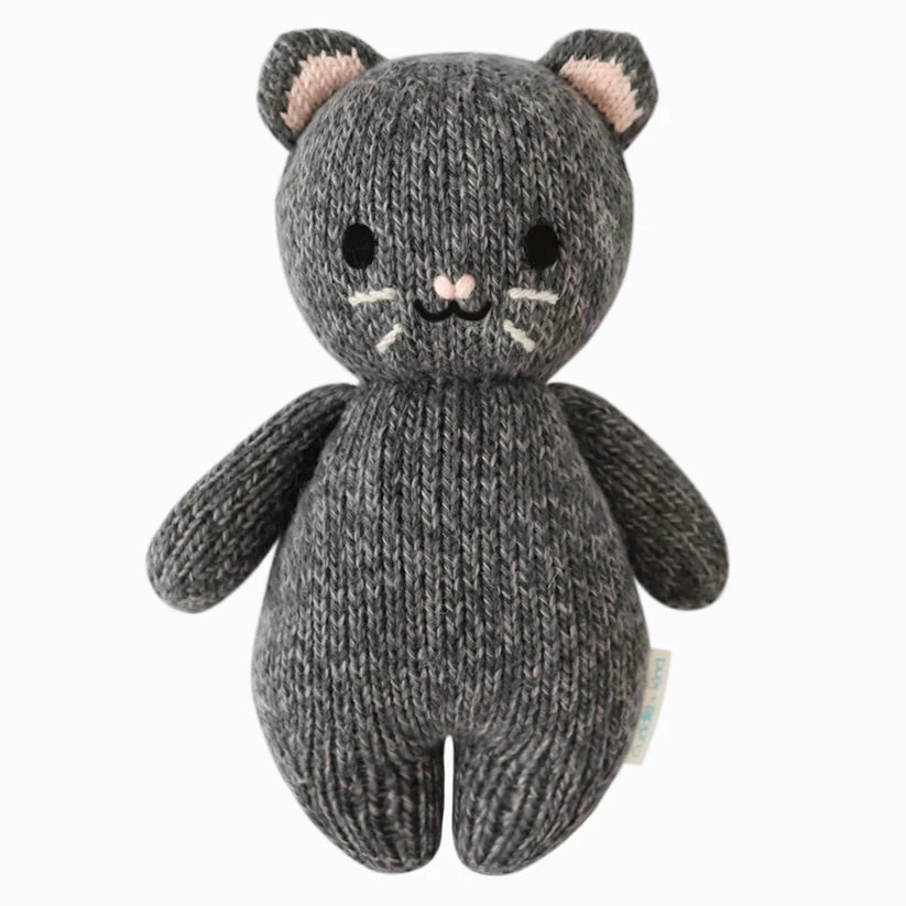 Cuddle + Kind Baby Kitten (Charcoal) - Princess and the Pea Boutique