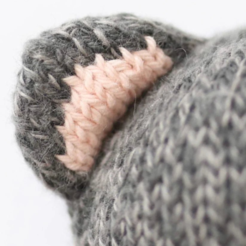 Cuddle + Kind Baby Kitten (Charcoal) - Princess and the Pea Boutique