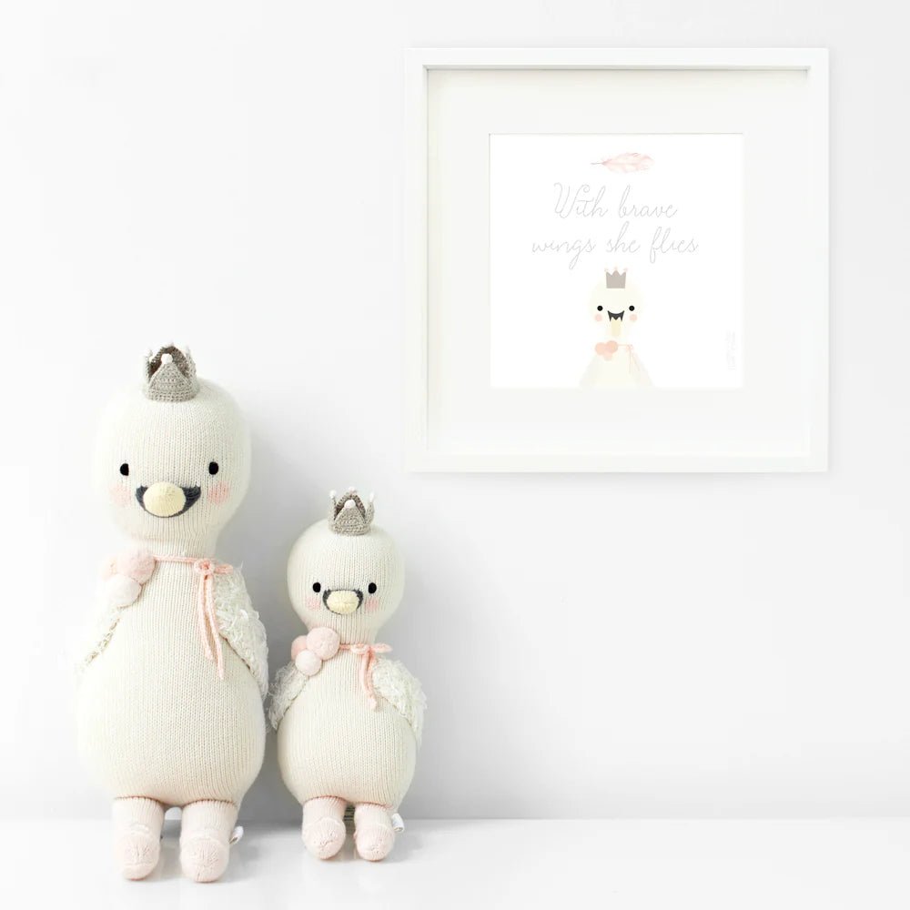 cuddle + kind Harlow the swan - Little - Princess and the Pea Boutique