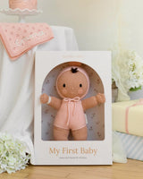 cuddle + kind My First Baby (peach) - Princess and the Pea Boutique
