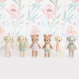 CUDDLE + KIND Tiny Hannah the bunny (blush) - Princess and the Pea Boutique