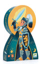 Djeco Silhouette Puzzle - Full Moon Knight (36 pcs) - Princess and the Pea Boutique