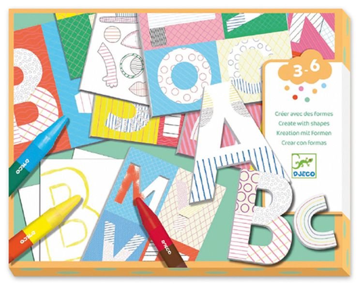 Djeco A world to create /Letters - Princess and the Pea Boutique