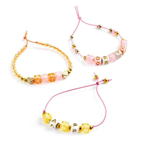 Djeco Alphabet beads / Gold - Princess and the Pea Boutique