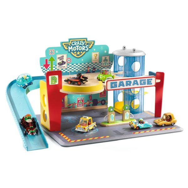 Djeco Crazy Motors - Garage - Princess and the Pea Boutique