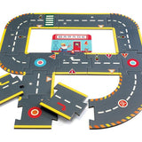 Djeco Crazy Motors - Giant puzzle Circuit - 26pcs - Princess and the Pea Boutique