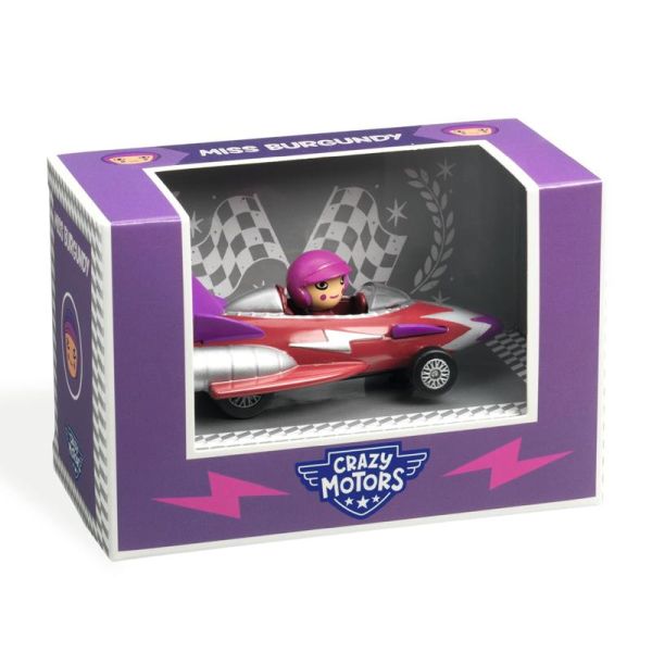 Djeco Crazy Motors - Miss Burgundy - Princess and the Pea Boutique