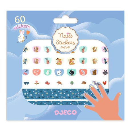 Djeco Nail Stickers - Cutie - Princess and the Pea Boutique