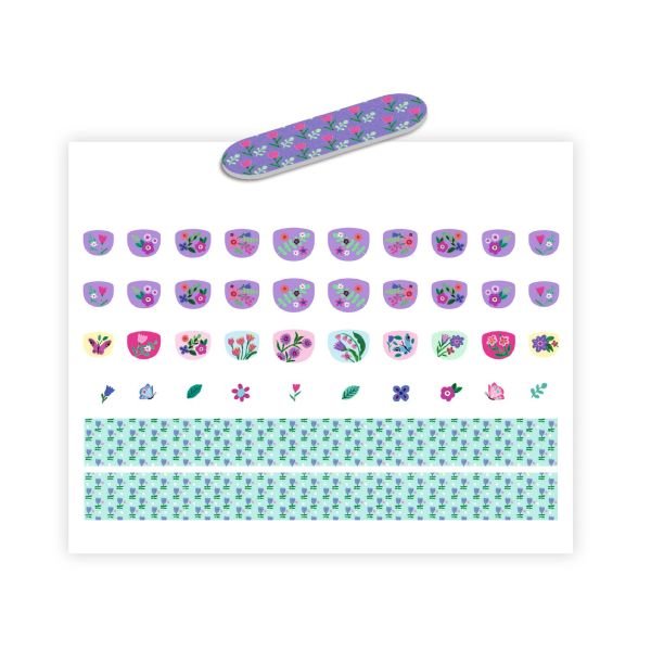 Djeco Nail Stickers - Petite fleur - Princess and the Pea Boutique