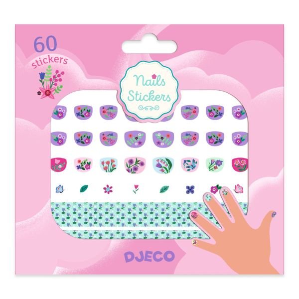 Djeco Nail Stickers - Petite fleur - Princess and the Pea Boutique