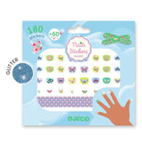Djeco Nail Stickers - Springtime butterflies - Princess and the Pea Boutique